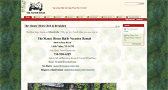 Desktop Screenshot of manorhousemcc.com